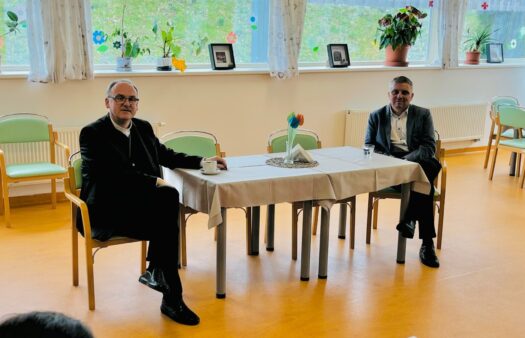 Velikonoční návštěva litoměřického pana biskupa